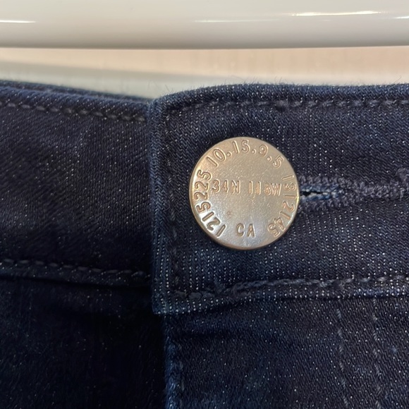 Current Elliot Dark Wash Denim Mini - Picture 4 of 10